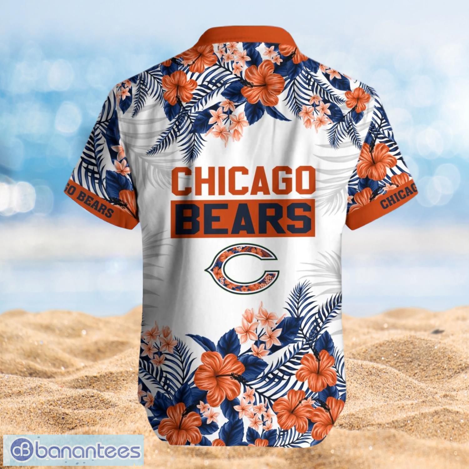 Chicago Bears Summer Beach Shirt and Shorts Full Over Print Product Photo 2