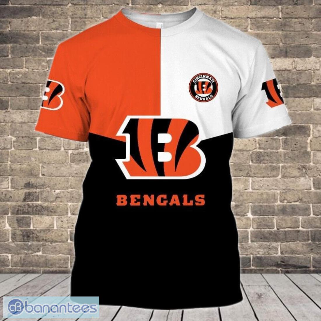 Cincinnati Bengals 3D T-Shirts For Sport Fans - Banantees