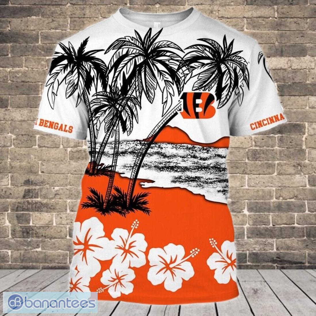 Cincinnati Bengals Vintage 3D T-Shirts - Banantees