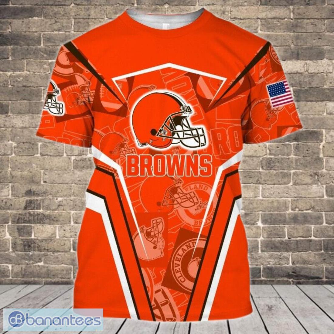 Cleverland Browns 3D Polo Shirt, Jersey in 2023