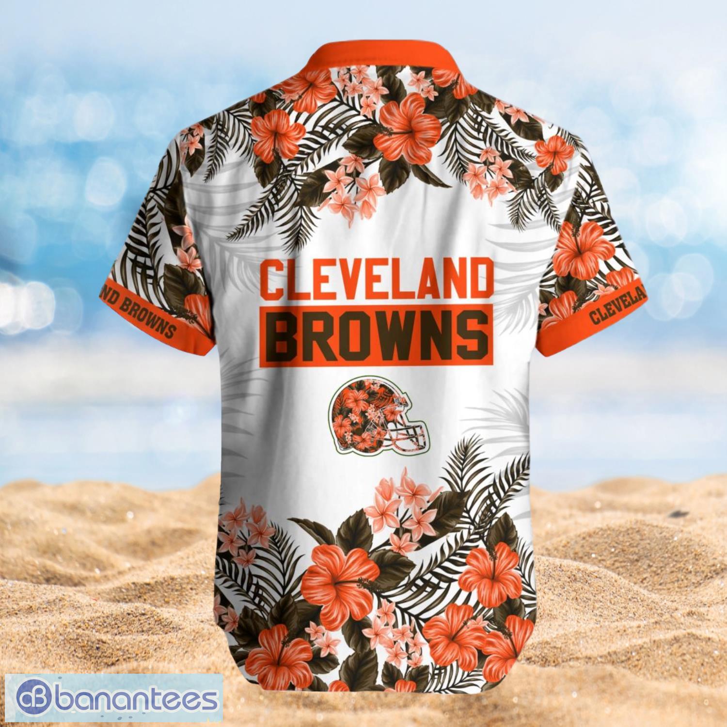 Cleveland Browns Summer Beach Shirt and Shorts Full Over Print Product Photo 2