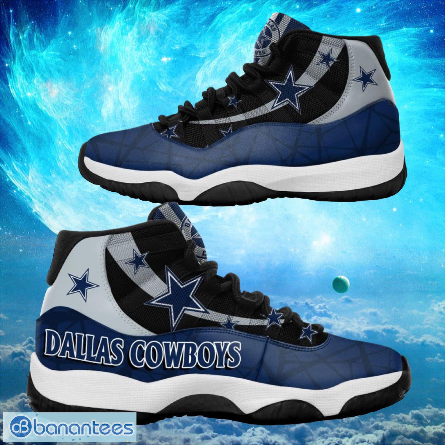 Dallas Cowboys NFL Air Jordan 11 Sneakers Shoes Gift For Fans Product Photo 1