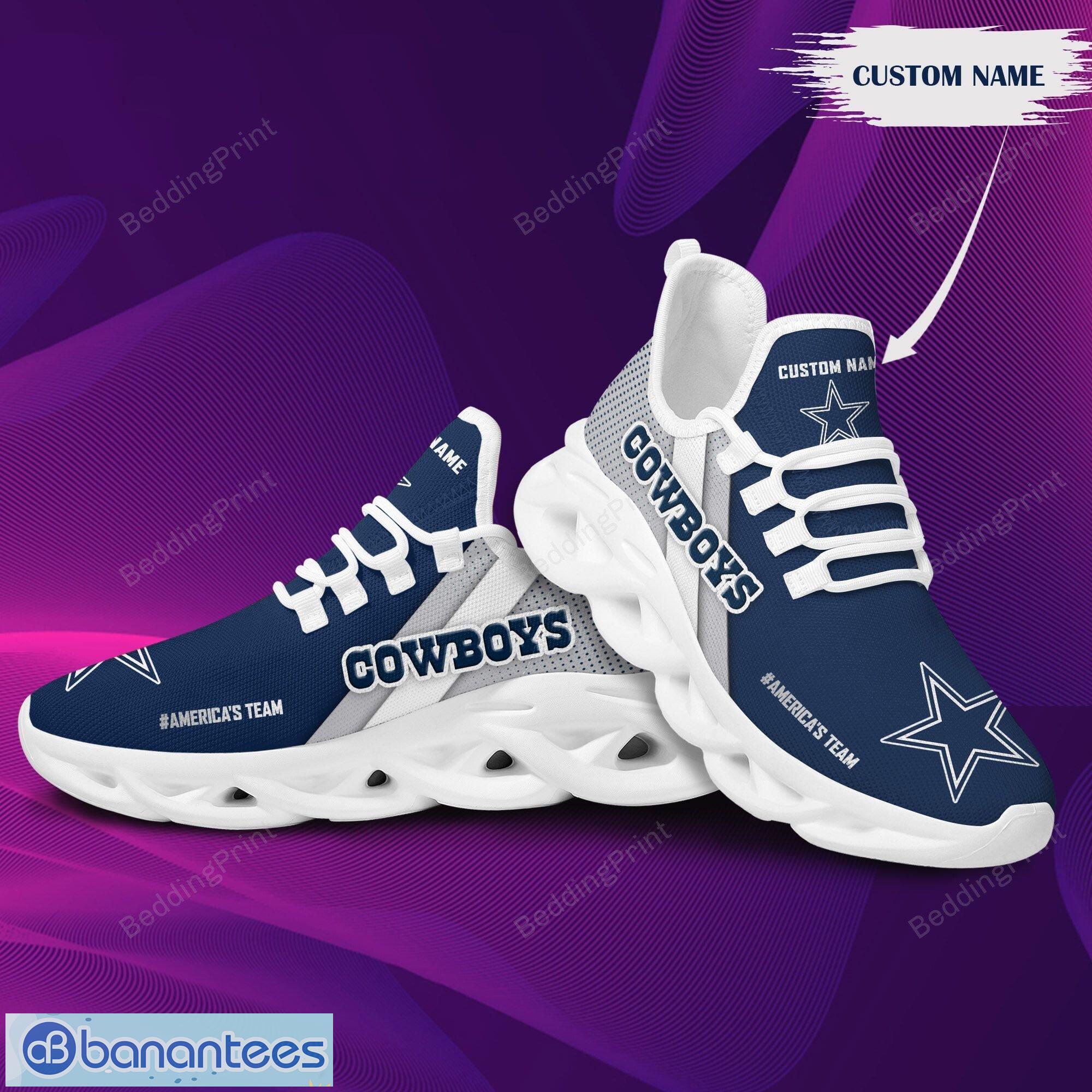 Dallas Cowboys NFL Max Sou Sneakers Running Shoes - Banantees