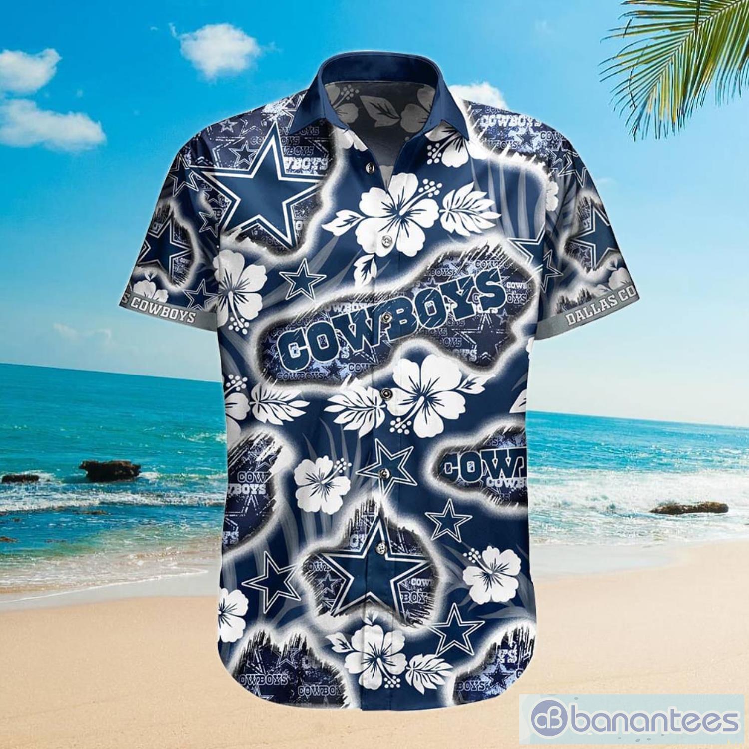 Dallas Cowboys Hawaiian Shirts flower gift for summer 2022