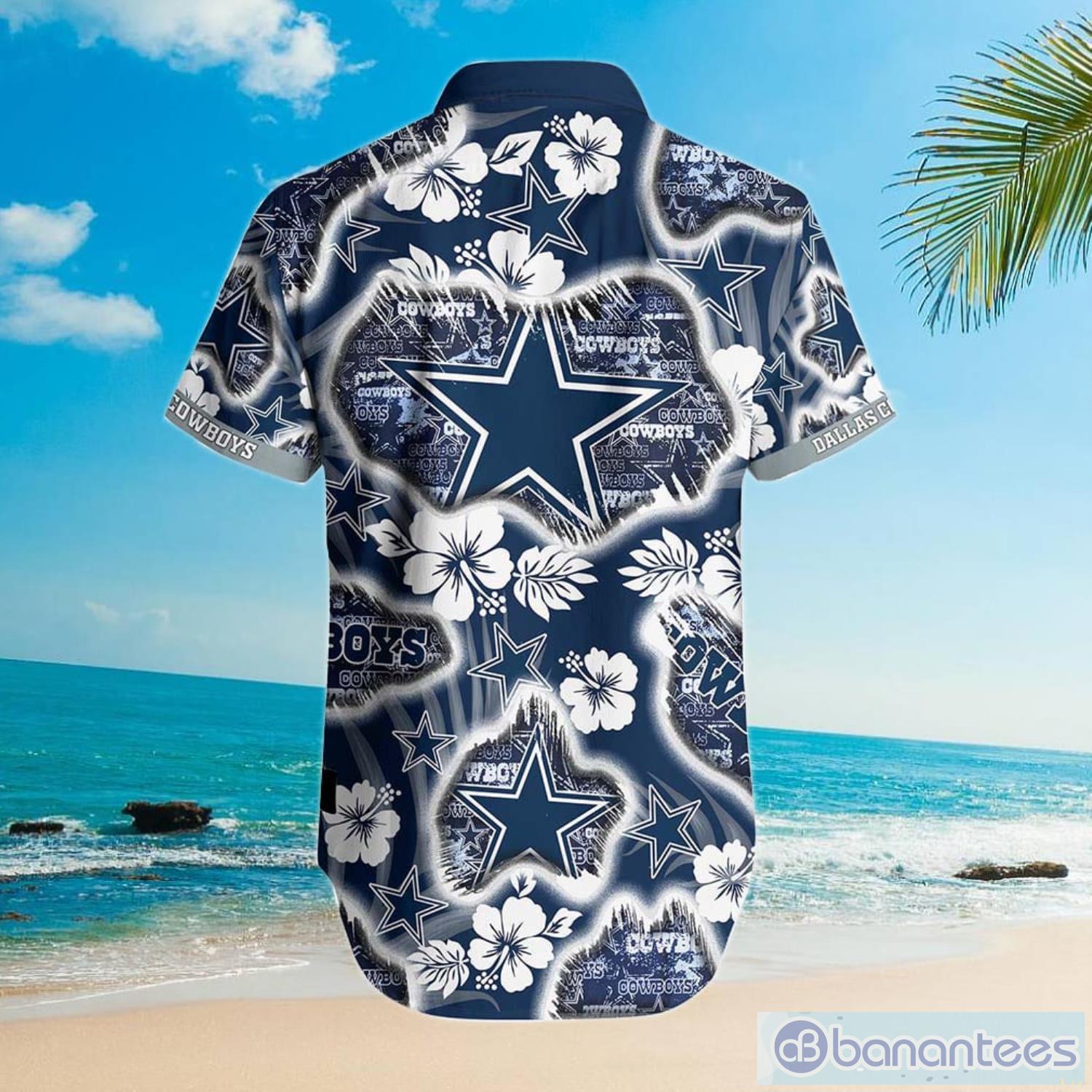 Dallas Cowboys Hawaiian Shirts flower gift for summer 2022