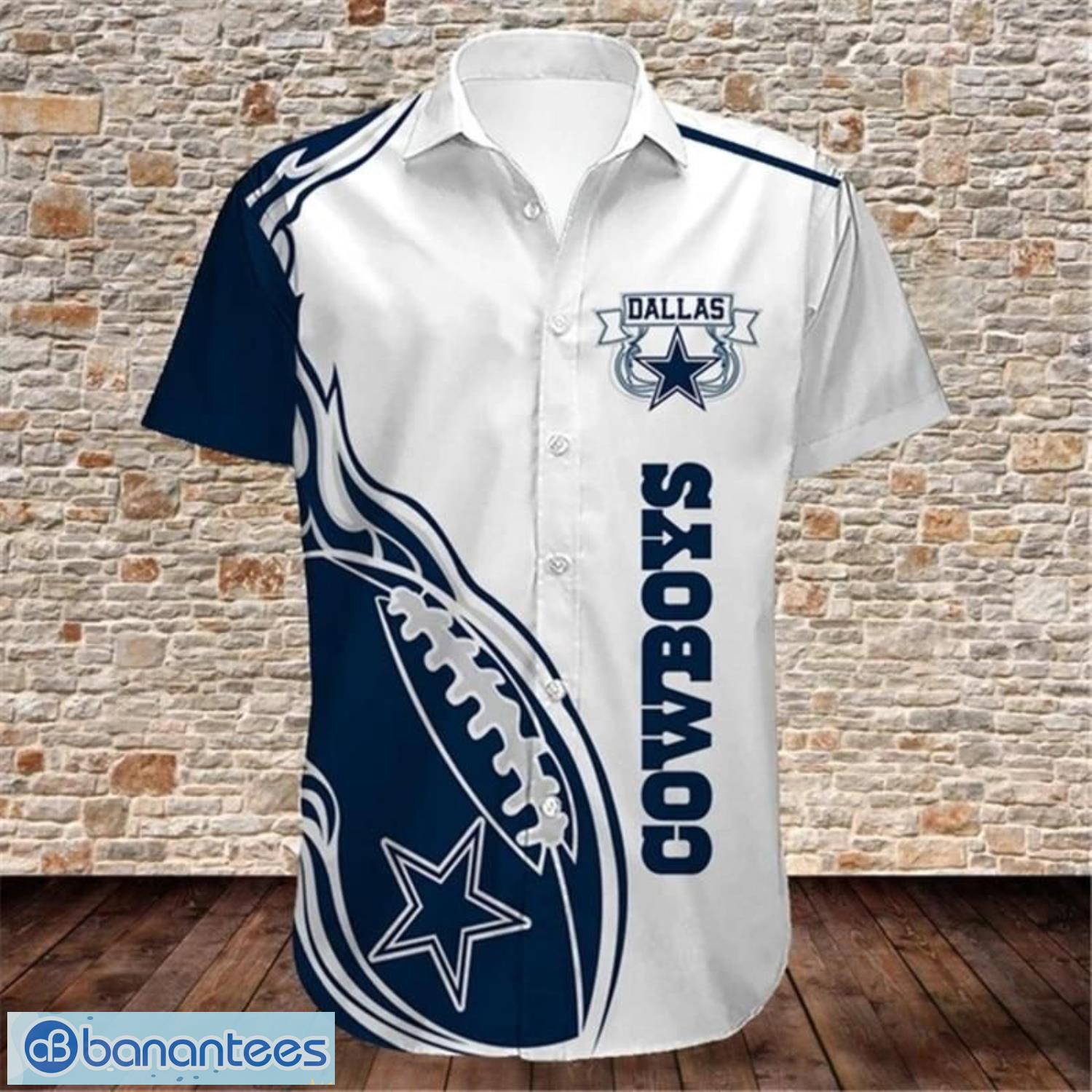 Dallas Cowboys Short Sleeve Hawaiian Shirt Product Photo 1