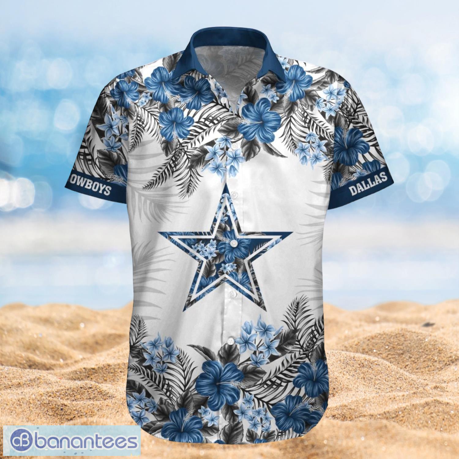 Dallas Cowboys Summer Beach Shirt and Shorts Full Over Print Product Photo 1