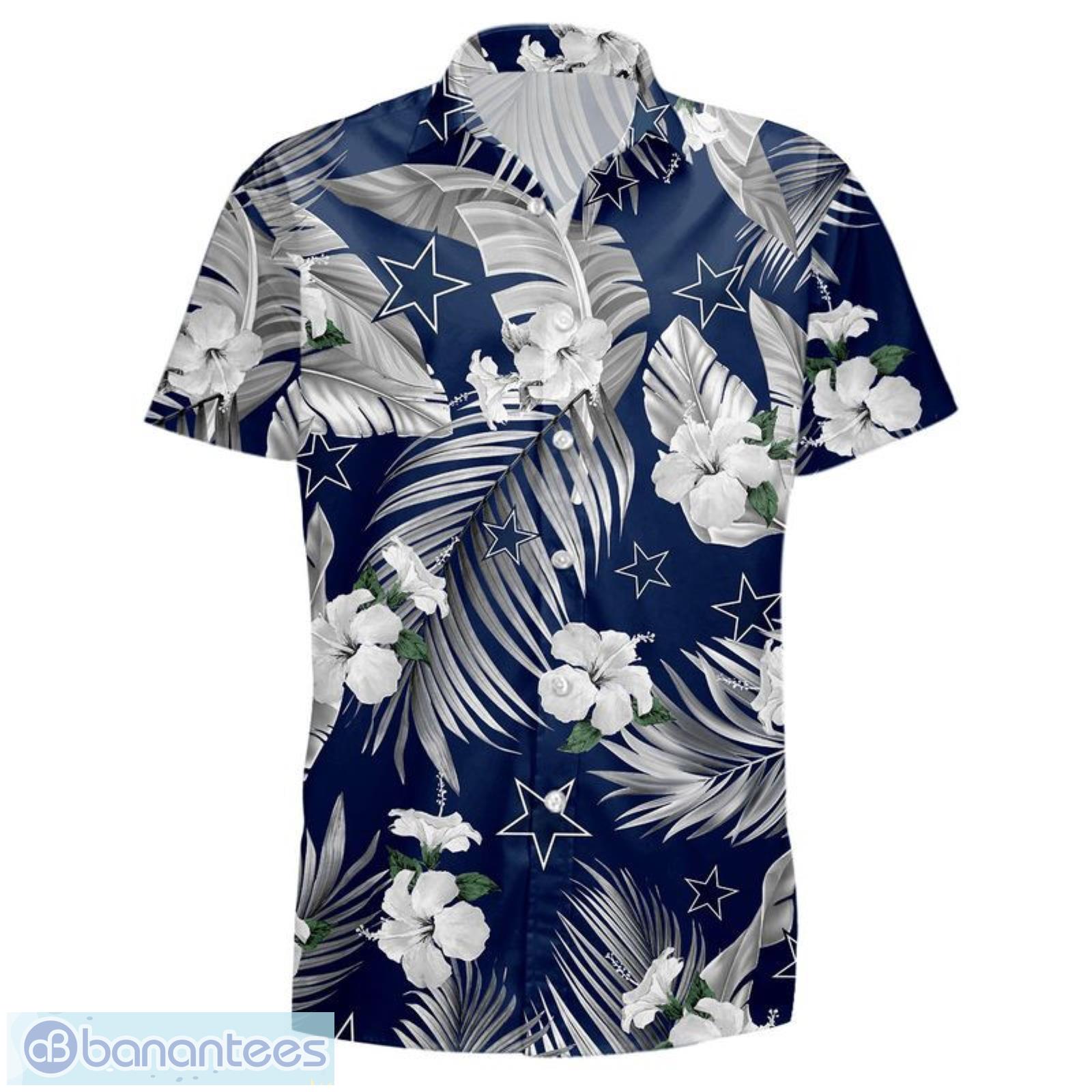 Dallas Cowboys NFL Tropical Flower Hawaiian Shirt And Short