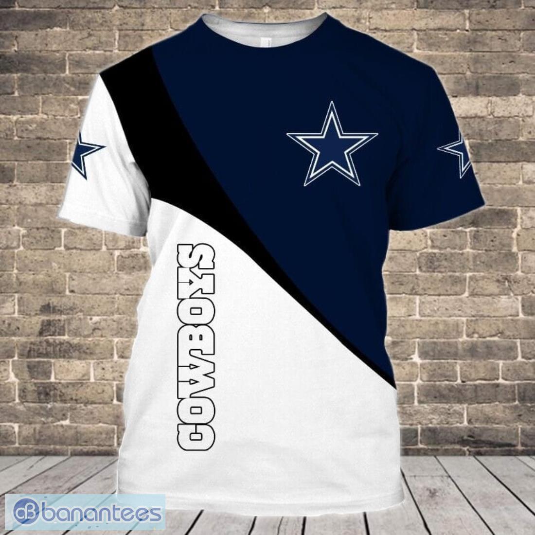 Dallas Cowboys Vintage 3D T-Shirts Product Photo 1 Dallas Cowboys Vintage 3D T-Shirts Product Photo 1