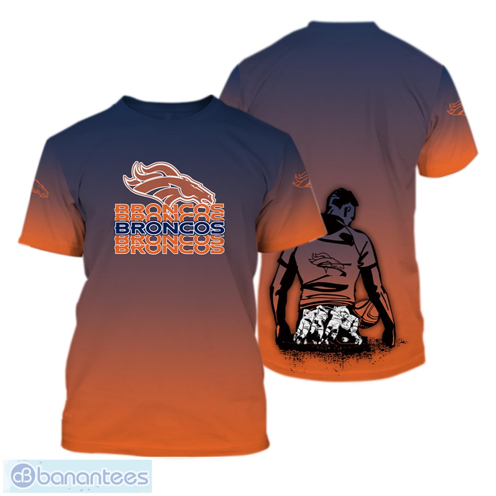 Denver Broncos 100% Polyester Sublimated Hoodies