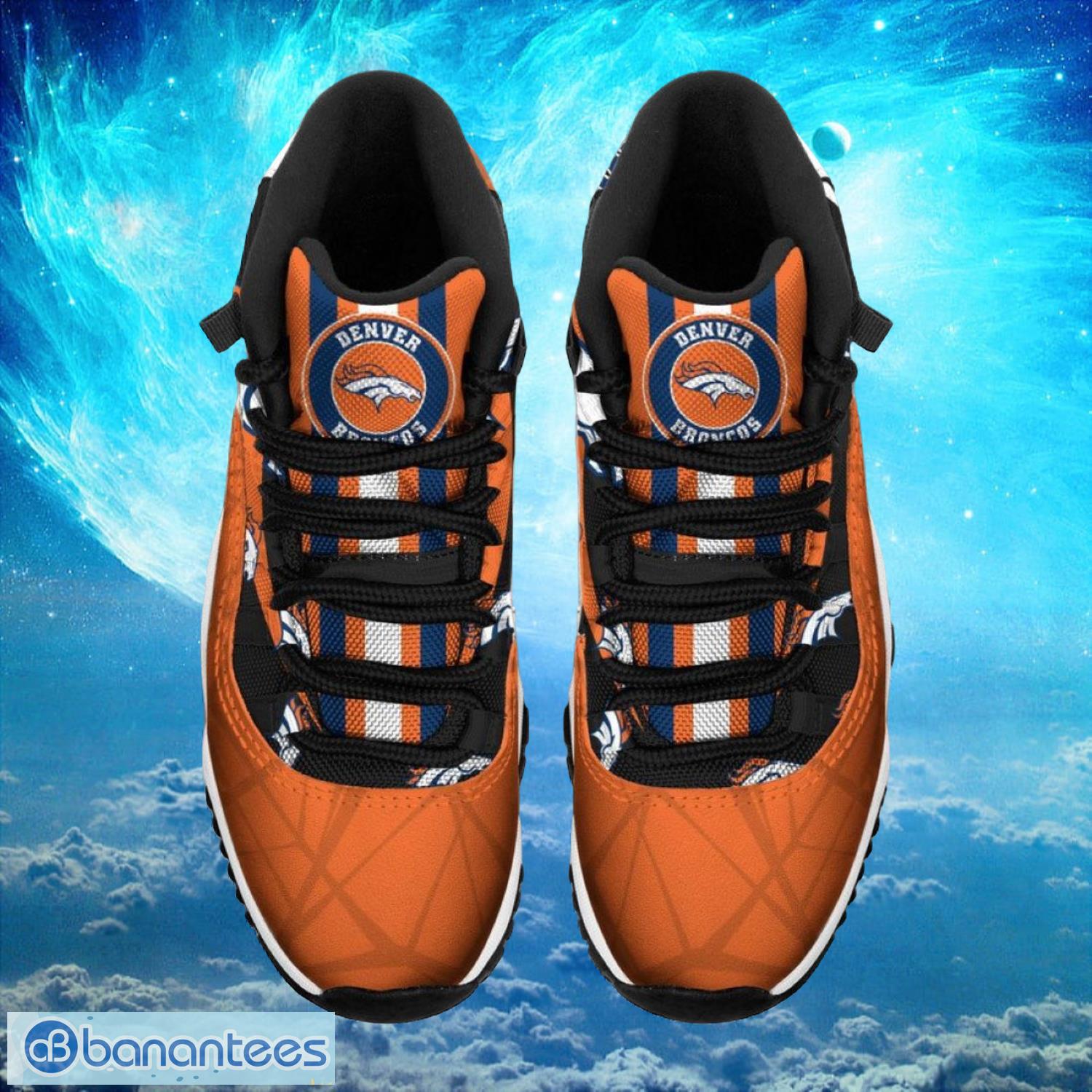 Denver Broncos NFL Air Jordan 11 Sneakers Shoes Gift For Fans Product Photo 2