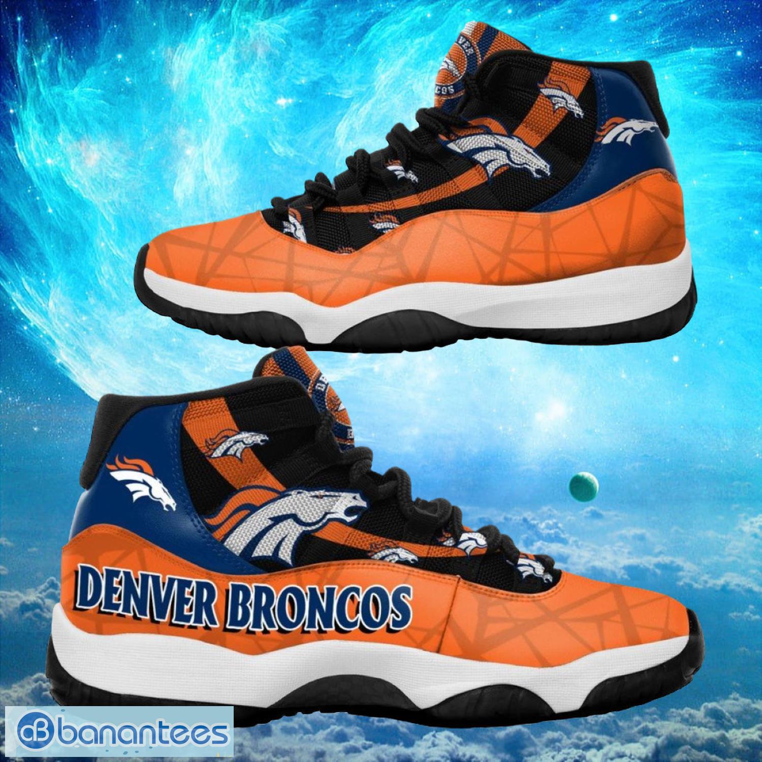 Denver Broncos NFL Air Jordan 11 Sneakers Shoes Gift For Fans Product Photo 1