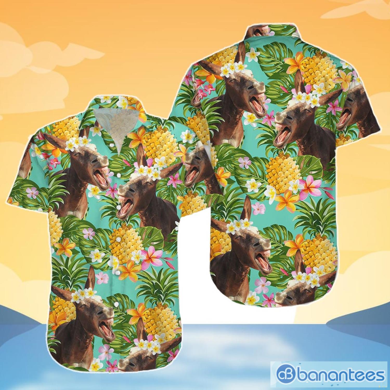 Donkey Funny Hawaiian Shirt