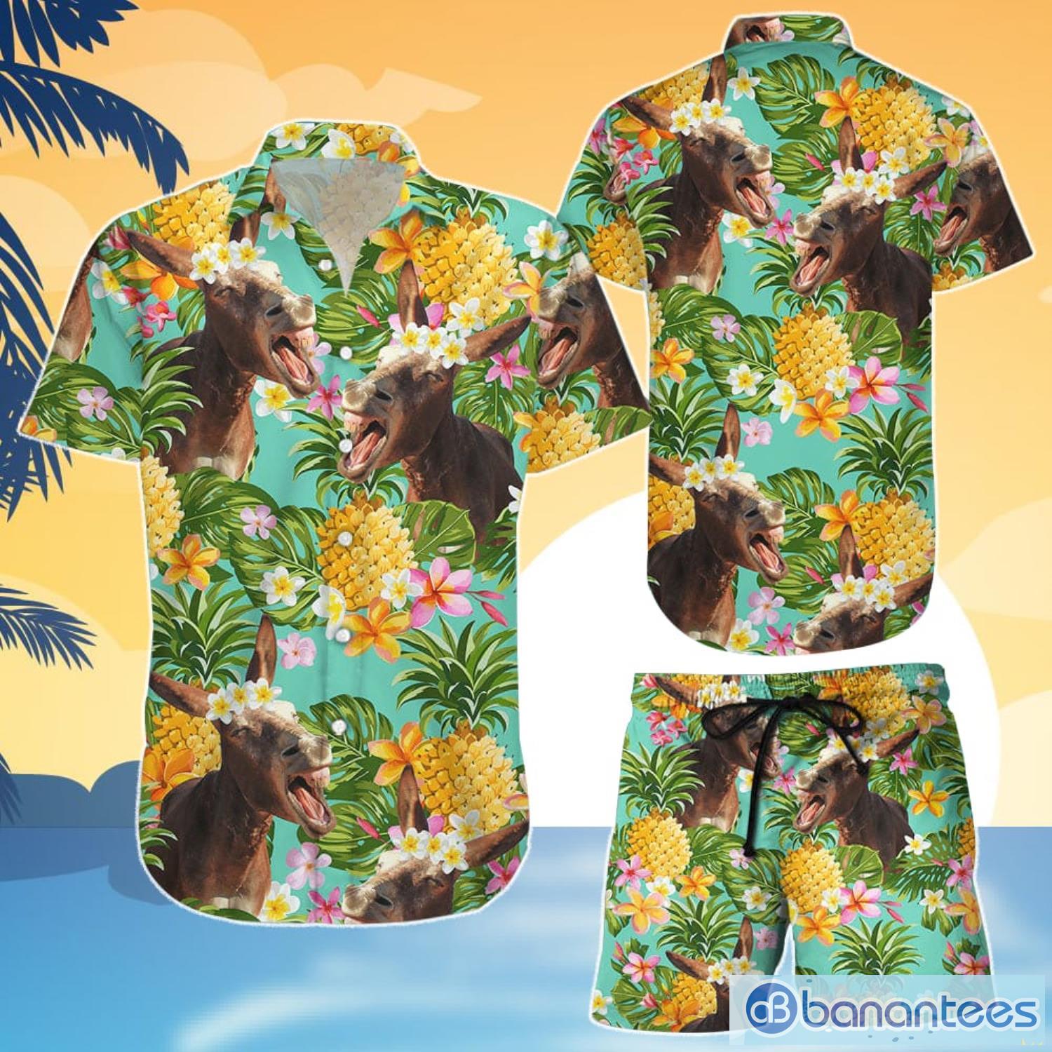 Donkey Hawaiian Shirt And Shorts Pineapple Donkey Button Down Shirt Best Gift For Summer - Donkey Hawaiian Shirt - Pineapple Donkey Button Down Shirt - Best Gift For Summer_1 Donkey Hawaiian Shirt And Shorts Pineapple Donkey Button Down Shirt Best Gift For Summer - Donkey Hawaiian Shirt - Pineapple Donkey Button Down Shirt - Best Gift For Summer_1