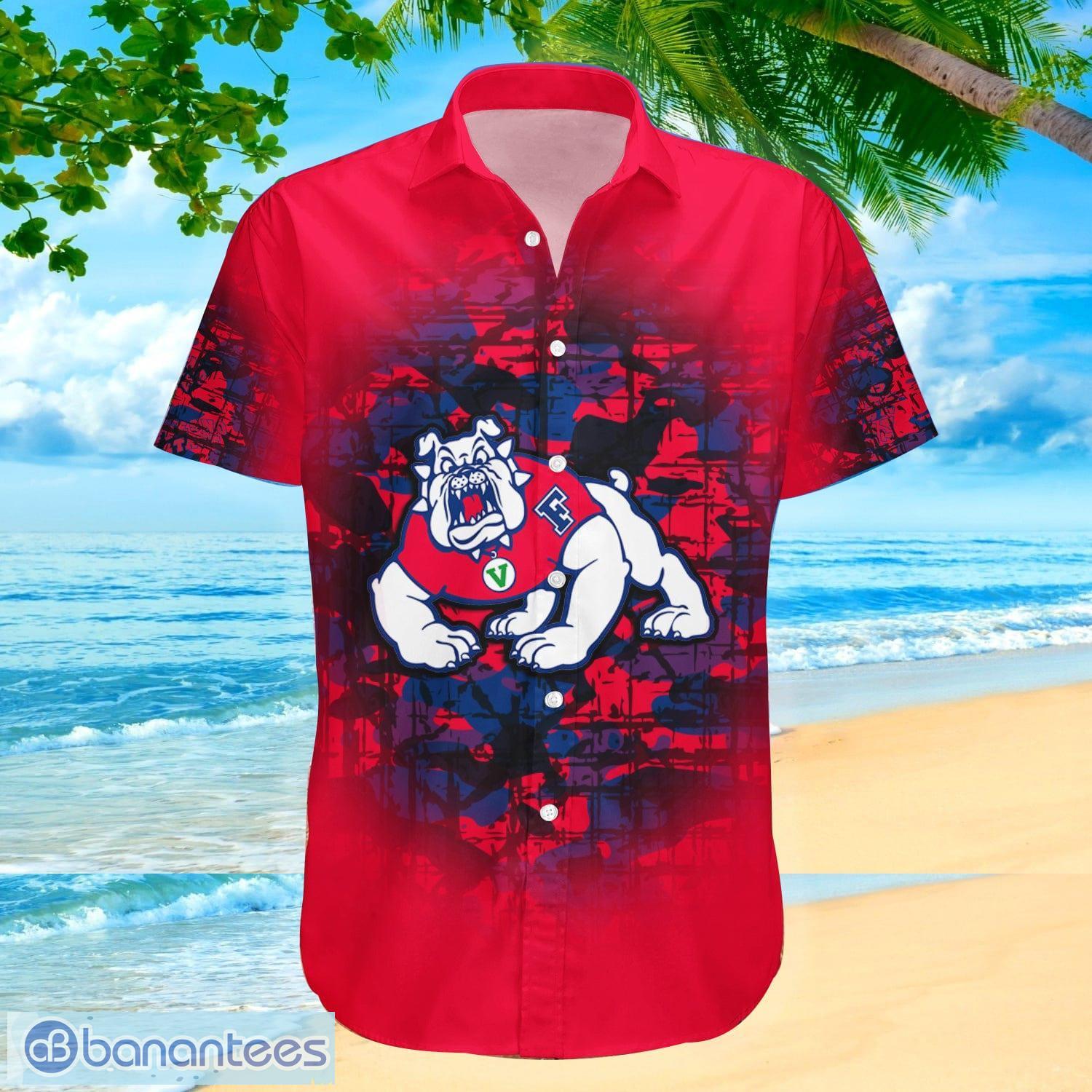 Fresno State Bulldogs NCAA Camouflage Vintage Custom Name And