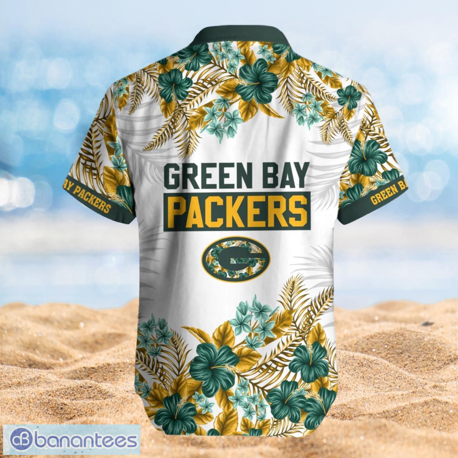 Green Bay Packers Summer Beach Shirt and Shorts Full Over Print Product Photo 2