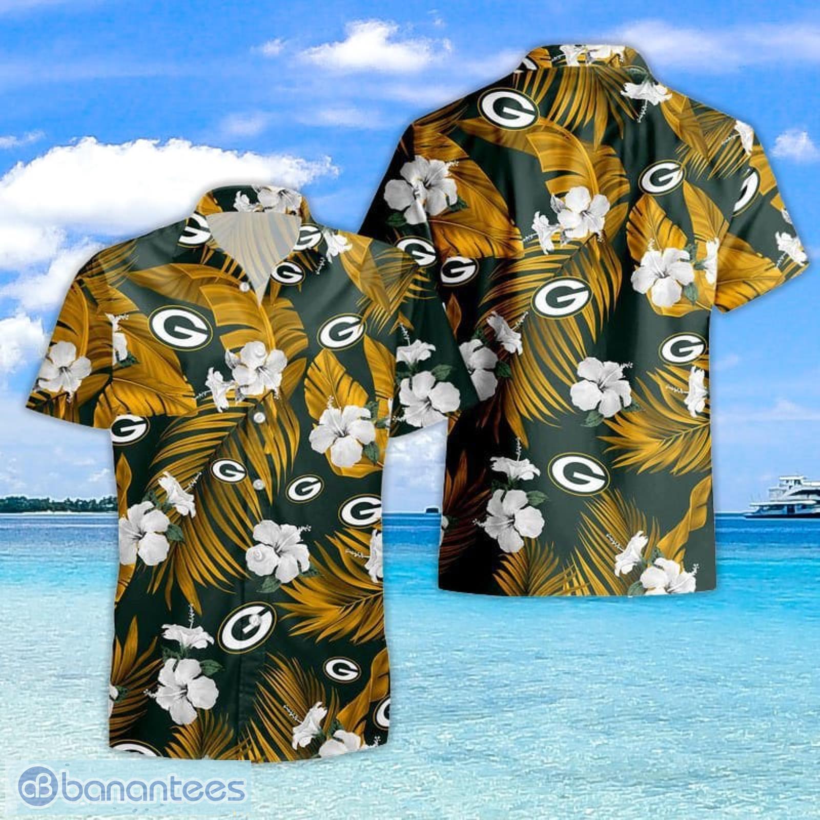 Men's Detroit Lions Hawaiian Shirt Tropical - Banantees