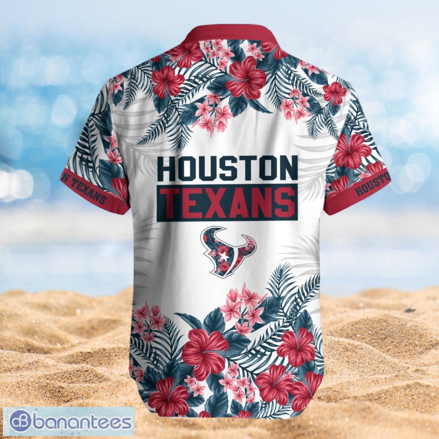 Houston Texans Summer Beach Shirt and Shorts Full Over Print Product Photo 2