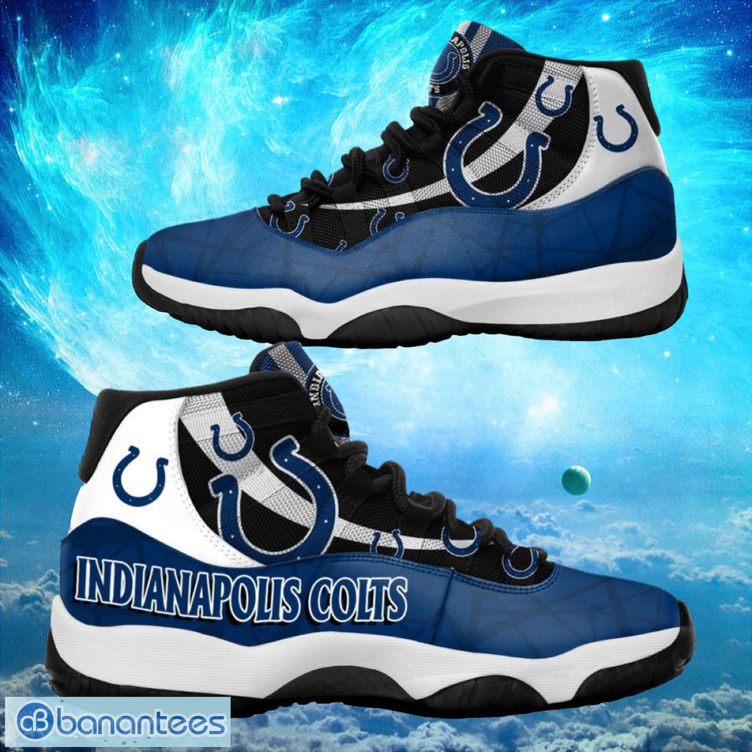 Indianapolis Colts NFL Air Jordan 11 Sneakers Shoes Gift For Fans Product Photo 1