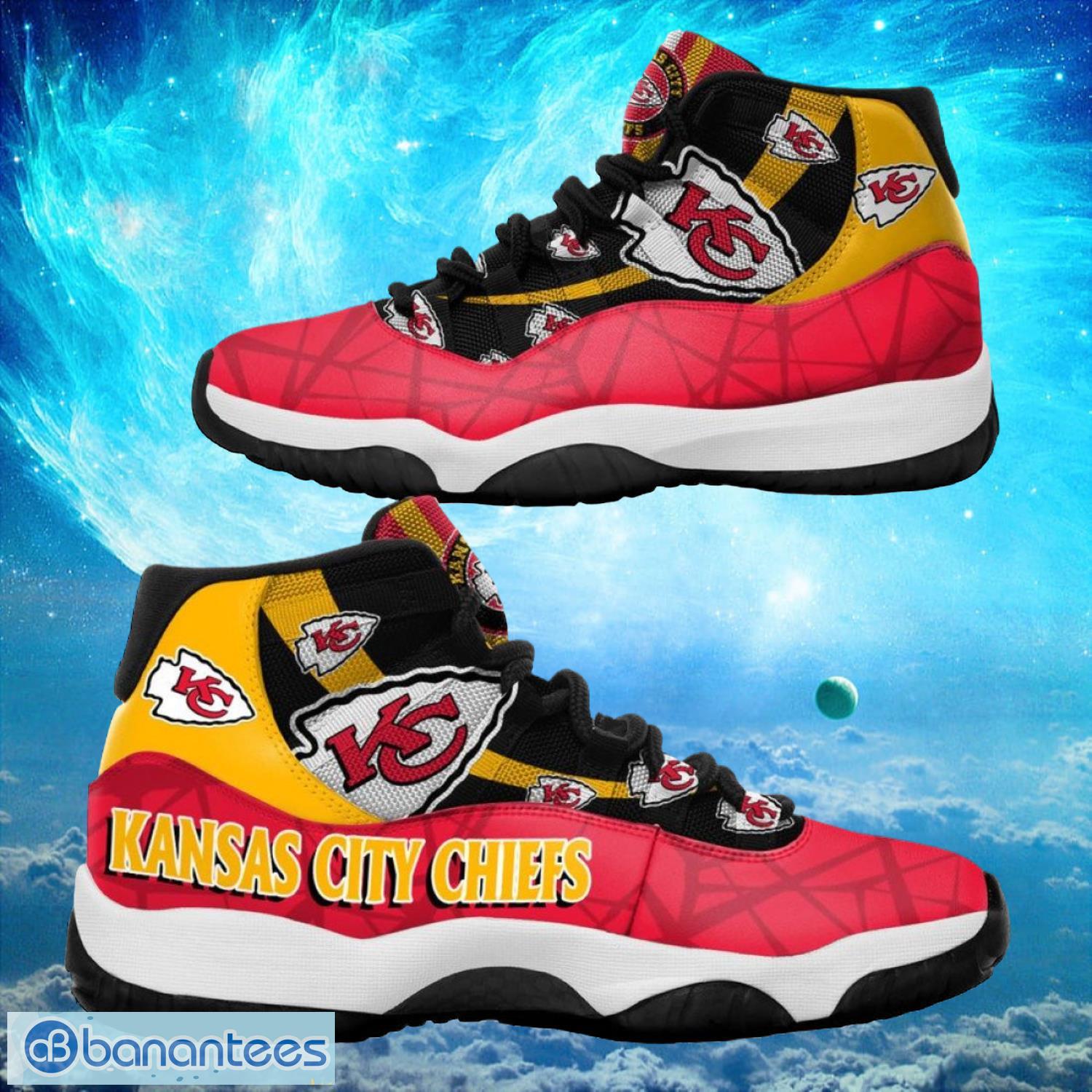 Kansas City Chiefs NFL Air Jordan 11 Sneakers Shoes Gift For Fans Product Photo 1
