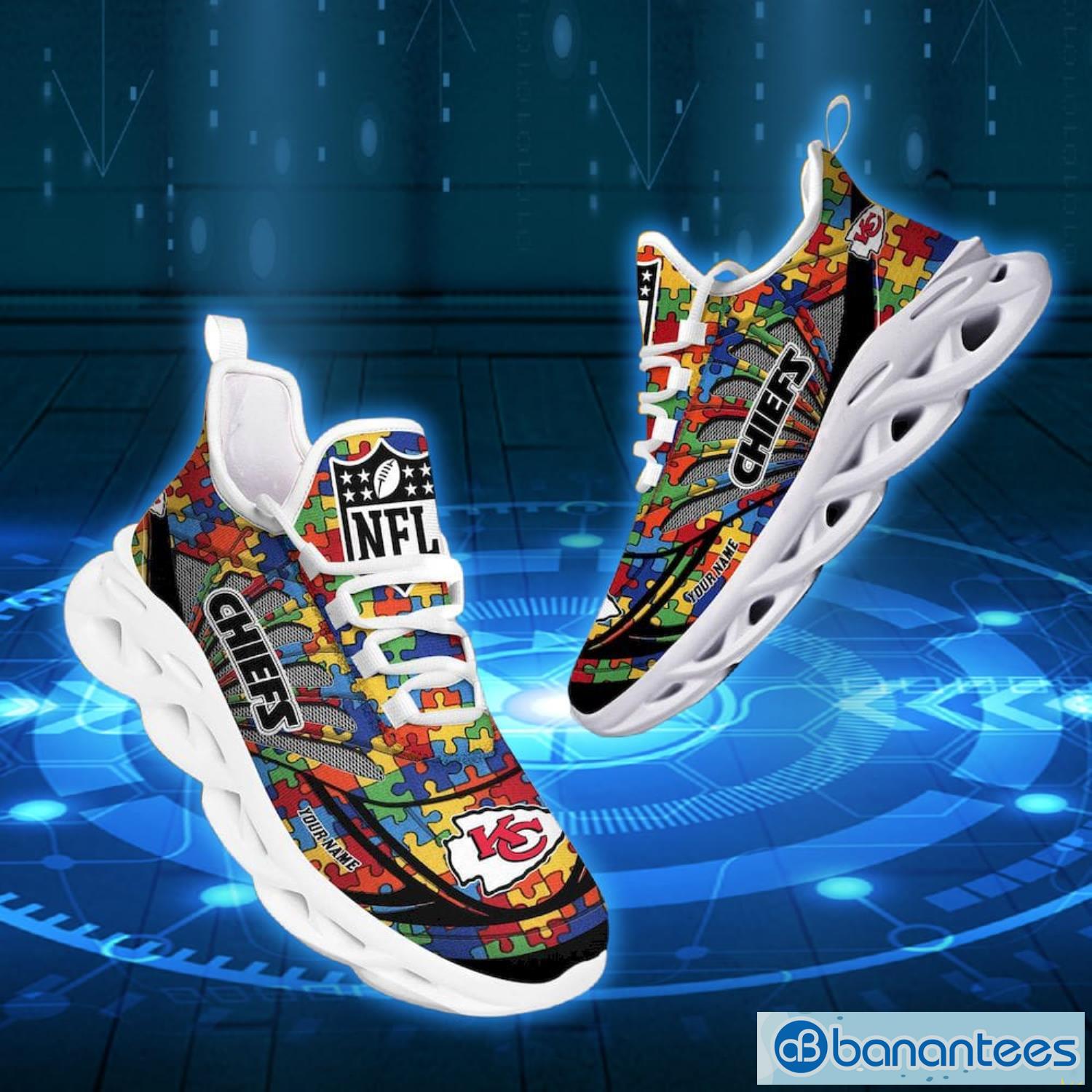 Kansas City Chiefs Design Max Soul Shoes For Men And Women - Banantees