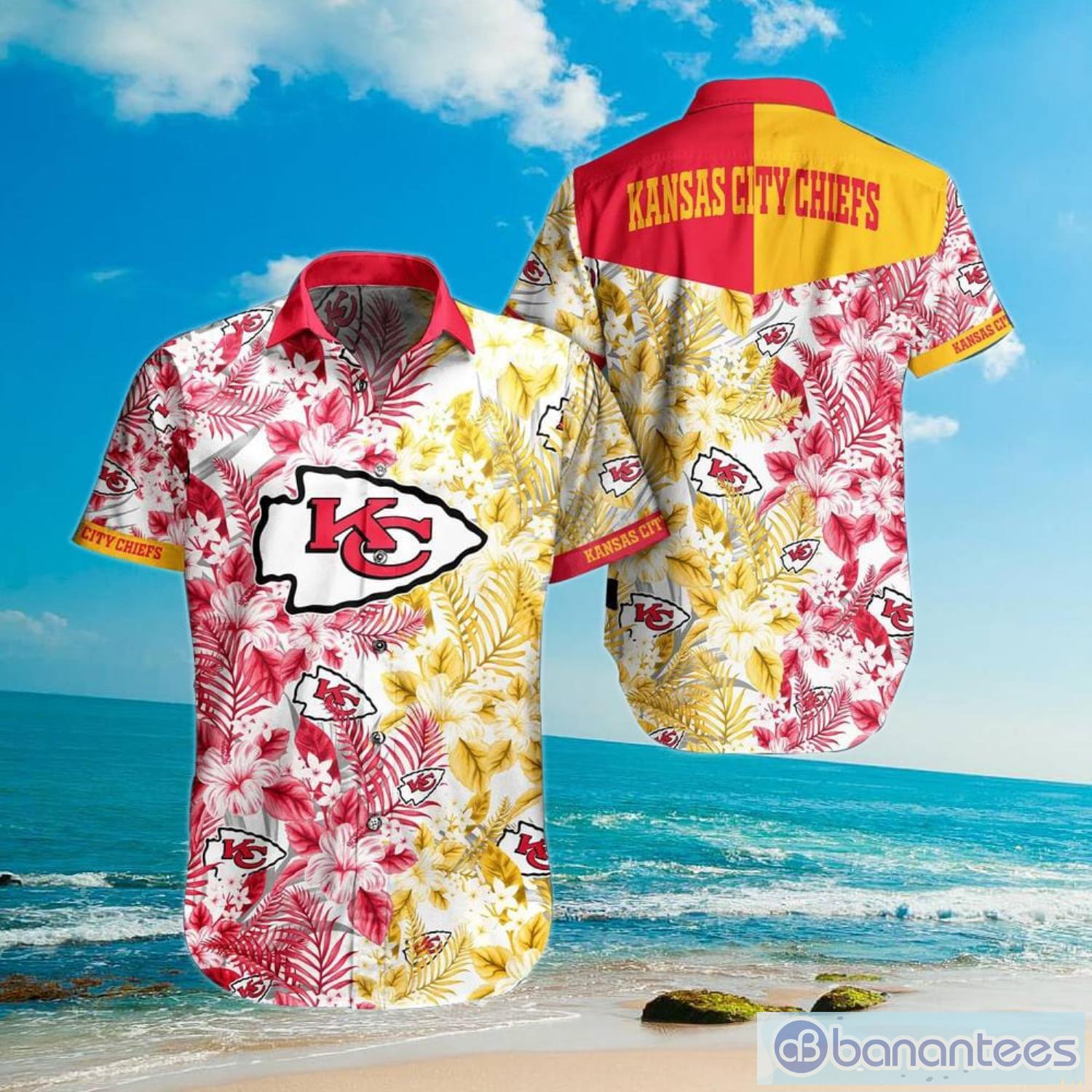 Kansas City Chiefs Nfl Personalize Hawaiian Shirt And Shorts Summer Gift  For Fans - Banantees