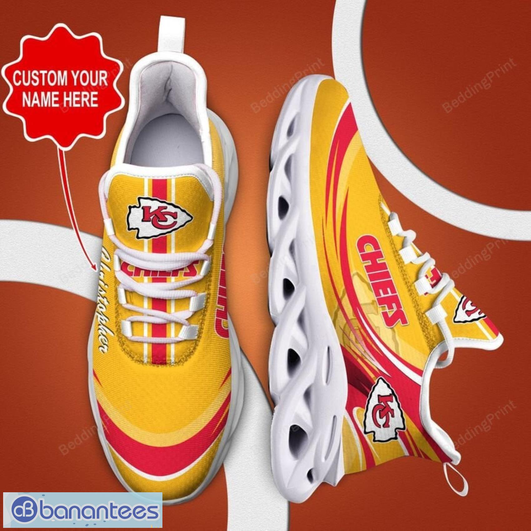 Kansas City Chiefs Design Max Soul Shoes For Men And Women - Banantees