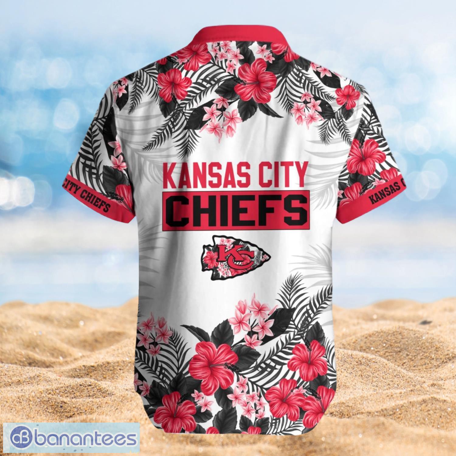 Kansas City Chiefs Summer Beach Shirt and Shorts Full Over Print Product Photo 2