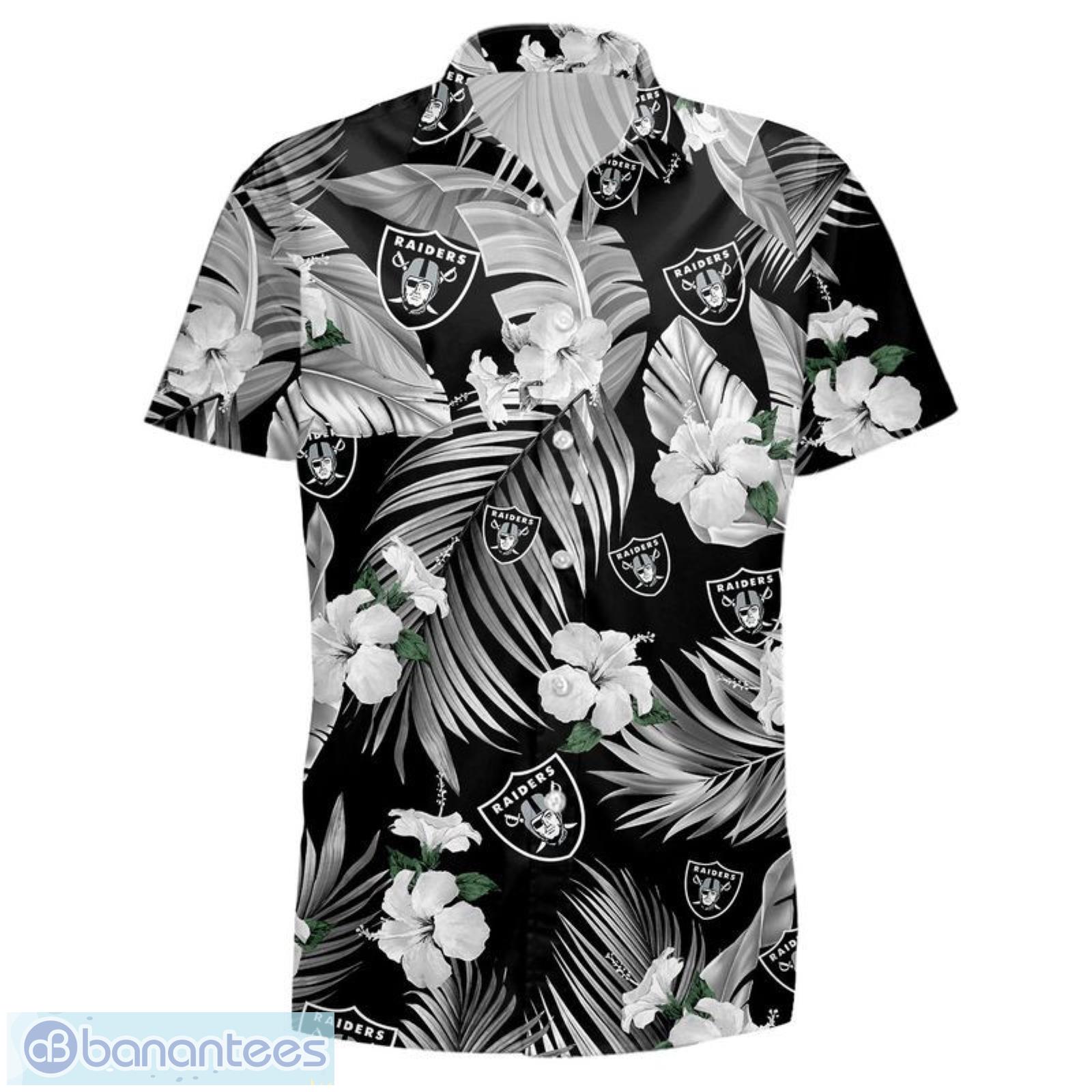 Las Vegas Raiders Custom Name NFL Floral Hawaiian Shirt And Shorts Gift For  Men And Women Fans - Banantees