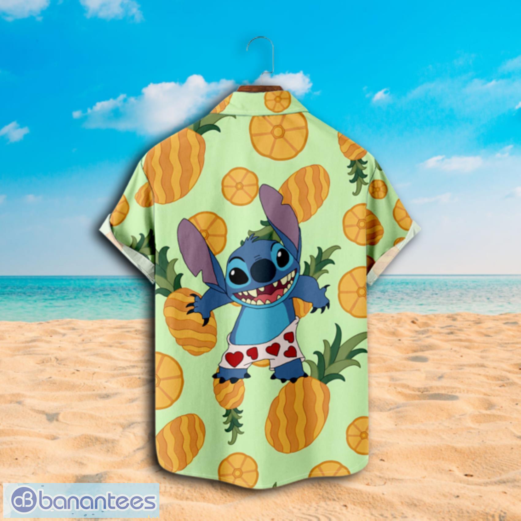 Lilo & Stitch Family Birthday Party Hawaiian Shirt - Banantees