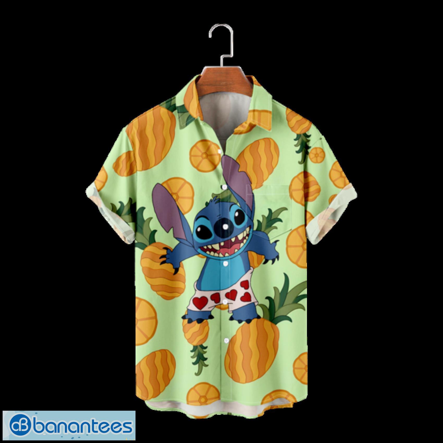 Lilo & Stitch Family Birthday Party Hawaiian Shirt - Banantees