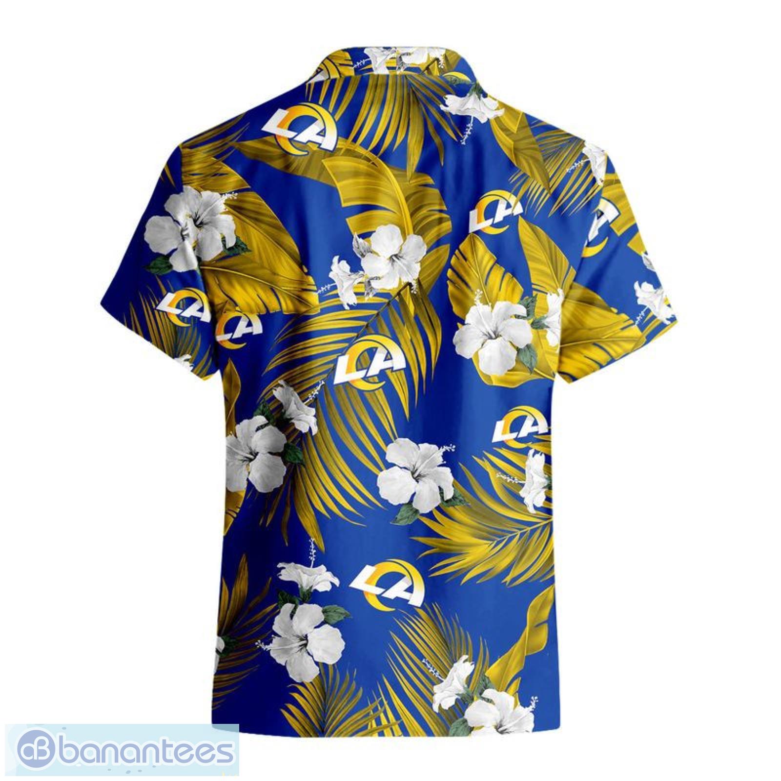 Los Angeles Rams Custom Name NFL Hawaiian Shirt And Shorts Gift For Men And  Women Fans - Banantees