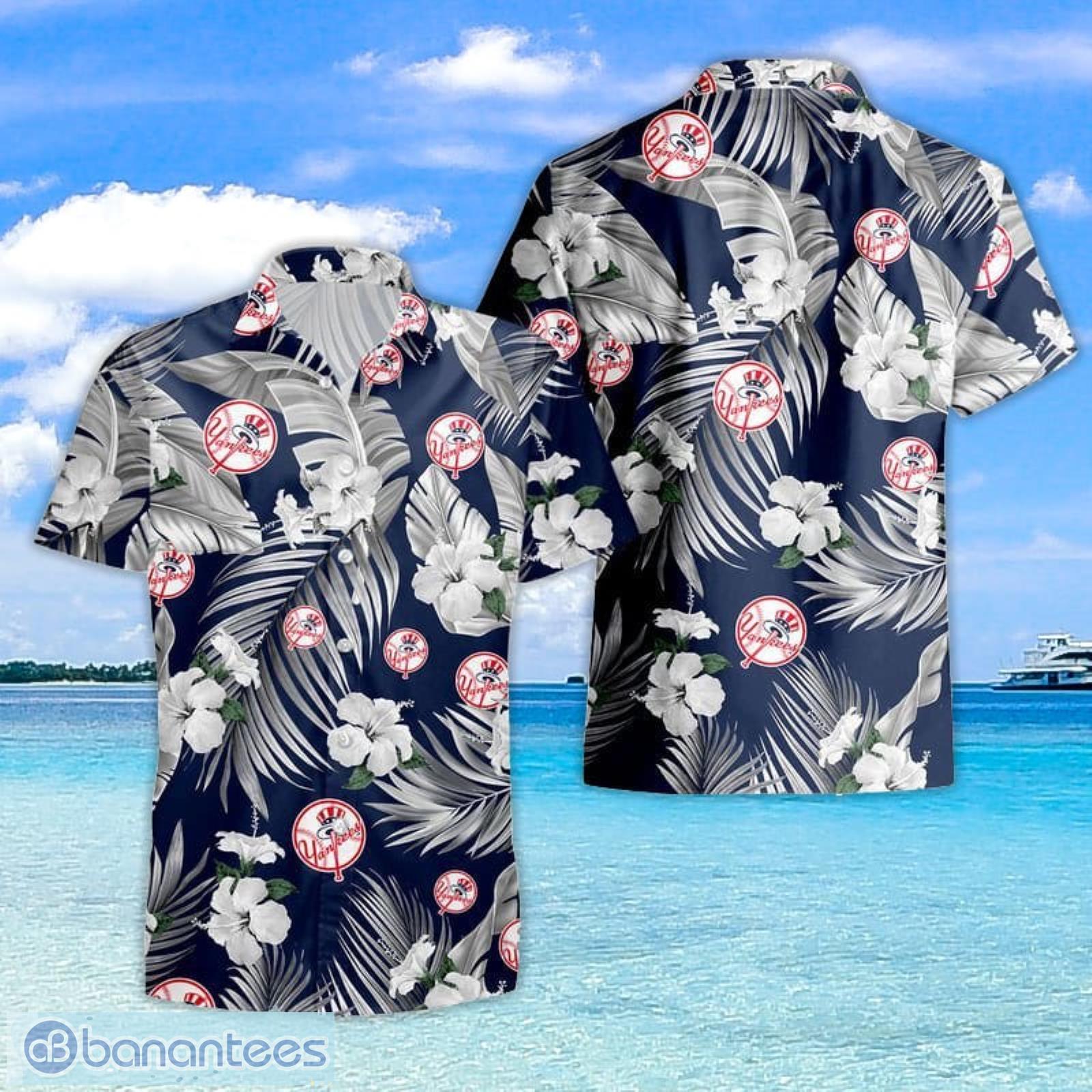 New York Yankees Hawaiian Shirt For Fans - Banantees