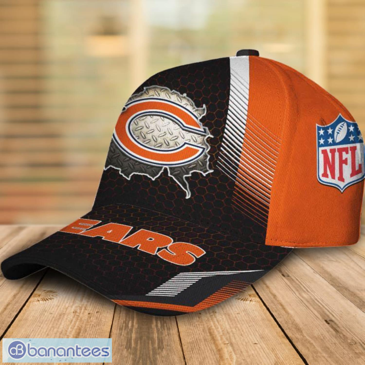 Chicago Bears Logo NFL Fans Hat Cap Custom Name - Banantees