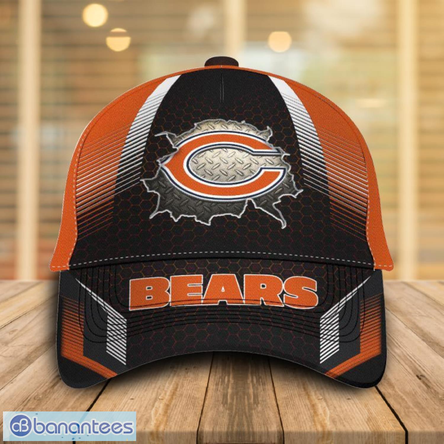 Chicago Bears Logo NFL Fans Hat Cap Custom Name - Banantees