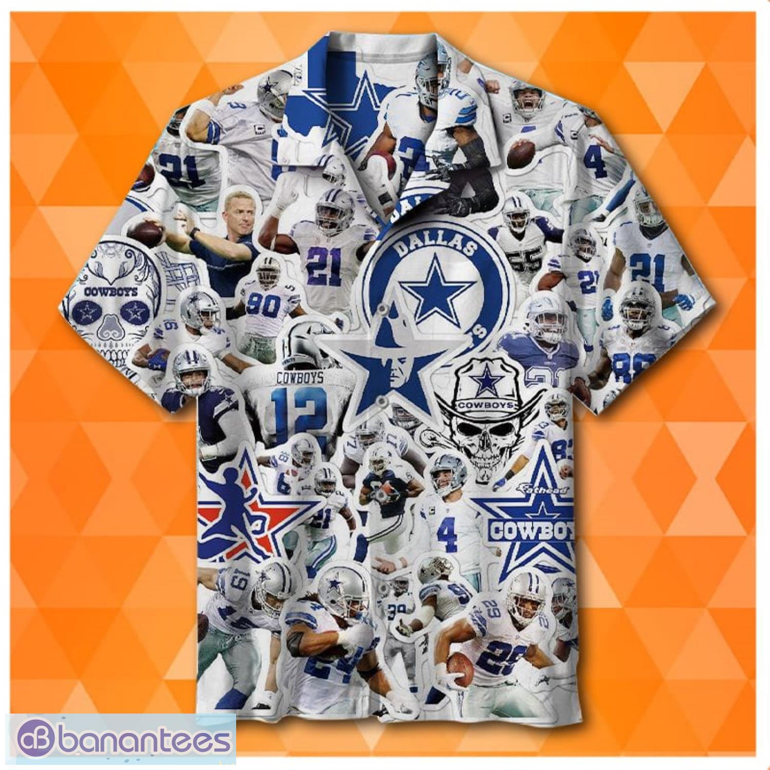 Nfl Dallas Cowboys Team Hawaiian Shirts Product Photo 1 Nfl Dallas Cowboys Team Hawaiian Shirts Product Photo 1