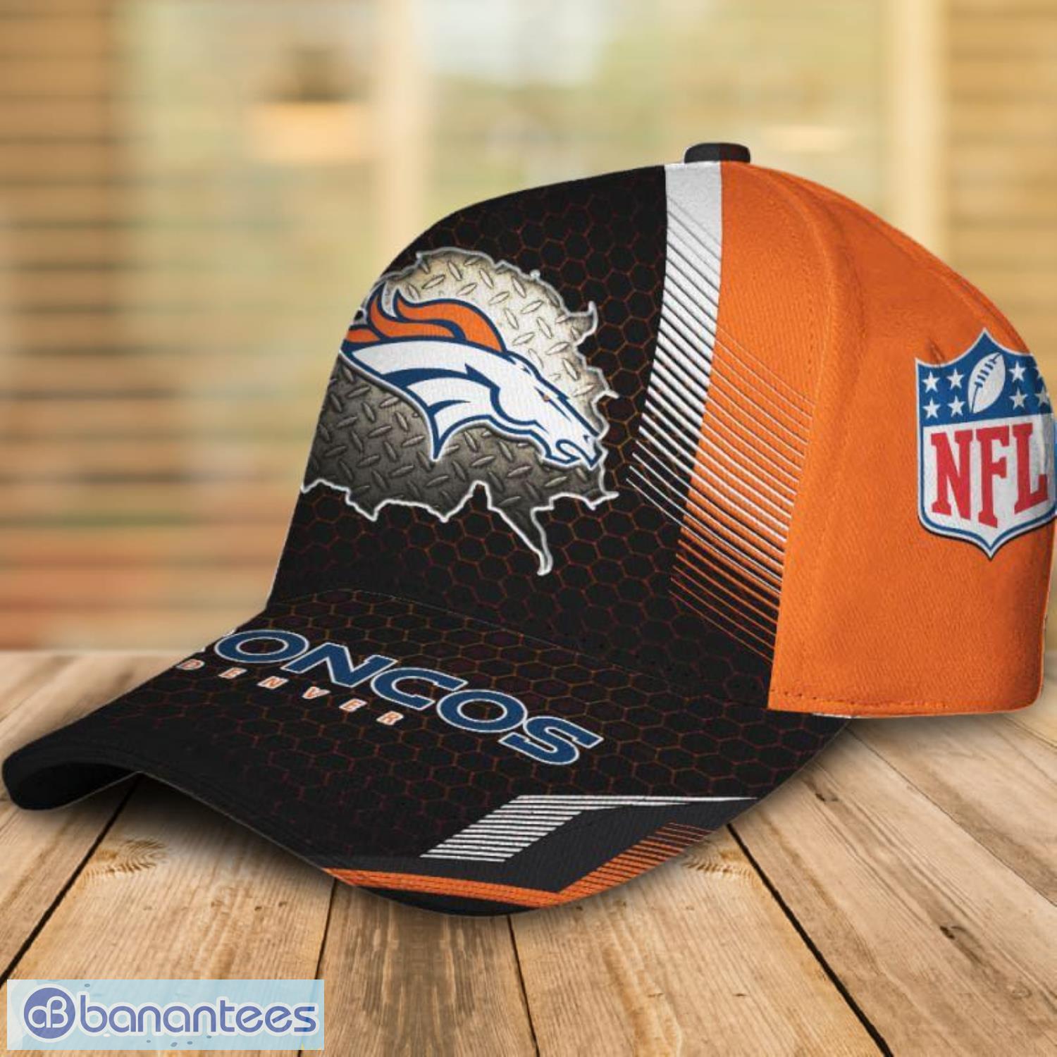 NFL Denver Broncos Blue Logo Adjustable Baseball Cap Dad Hat