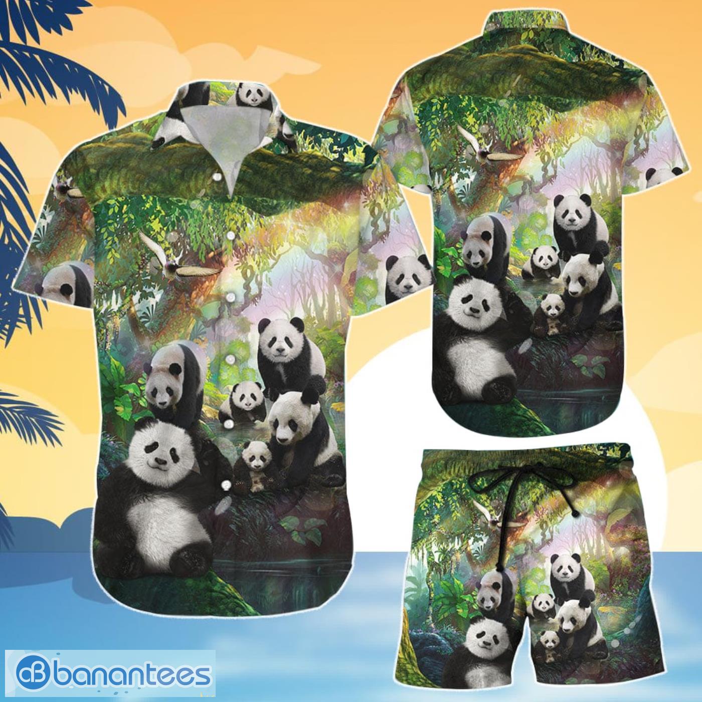panda hawaiian shirt