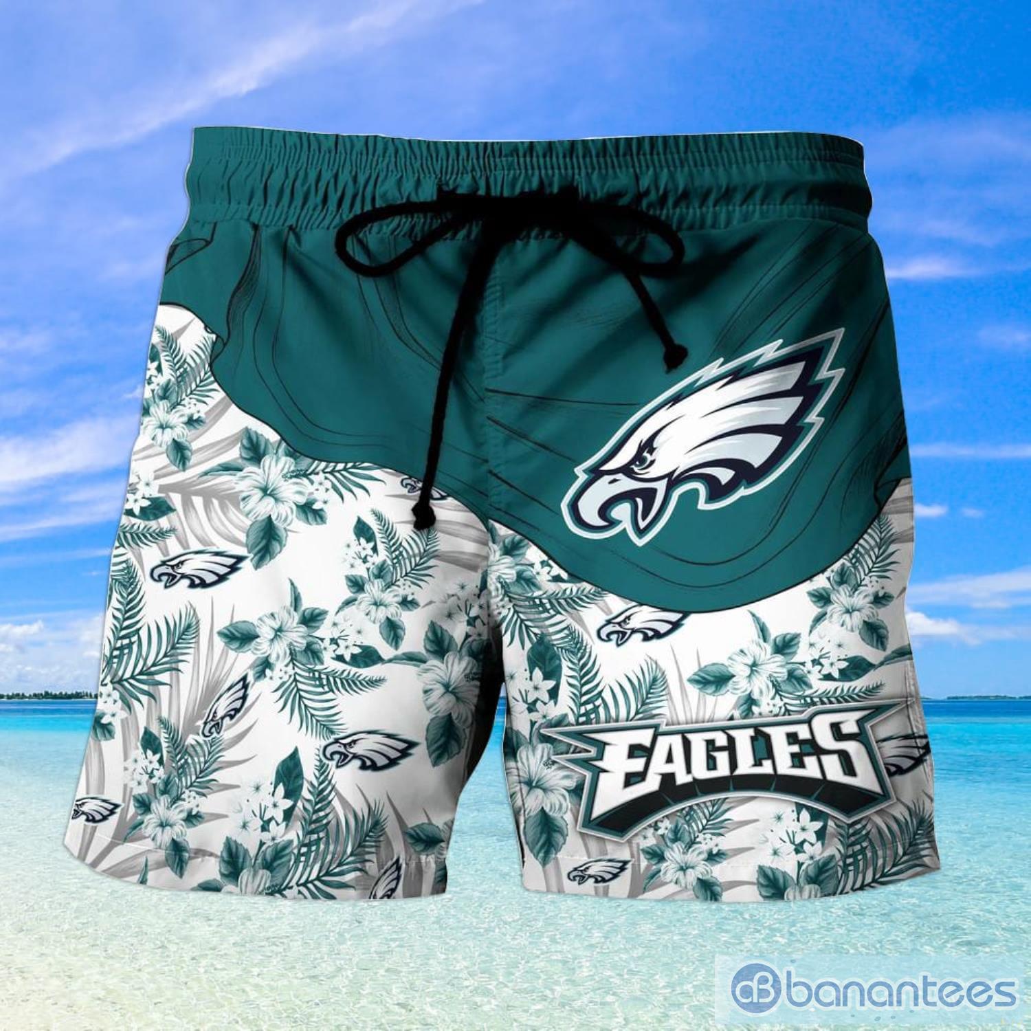 Philadelphia Eagles Nfl Summer Hawaiian Shirt And Shorts - Banantees