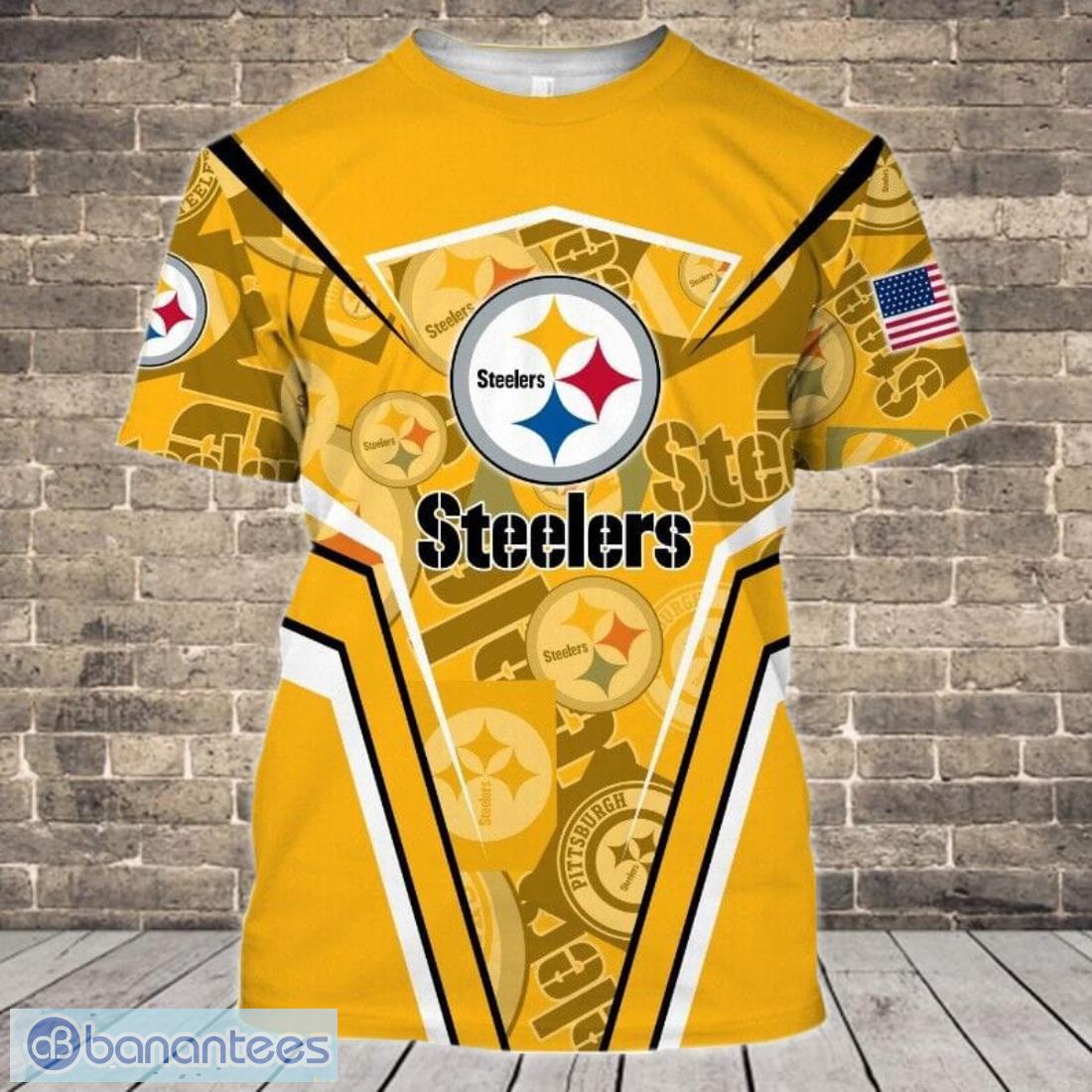 Pittsburgh Steelers Skull Hoodies Full Over Print - Banantees