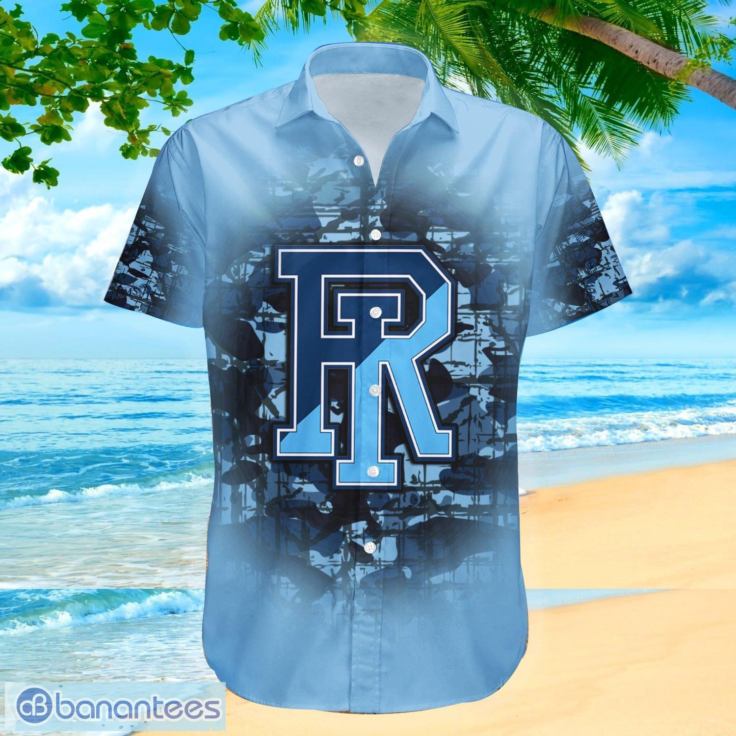 Rhode Island Rams NCAA Custom Name And Number Camouflage Vintage Hawaiian  Shirt For Men And Women - Banantees
