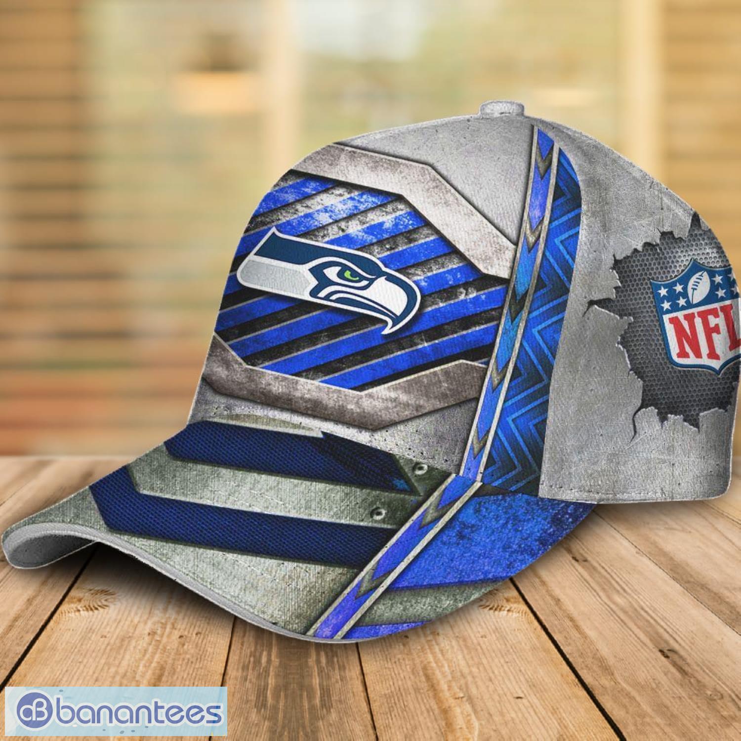 Seattle Seahawks All Over Print 3D Cap Gift For Fans - Banantees