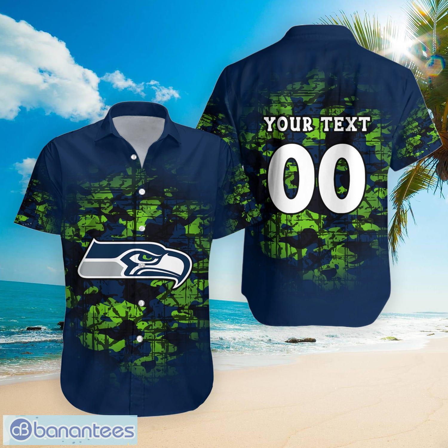 Seattle Seahawks Nfl Summer Hawaiian Shirt And Shorts - Banantees