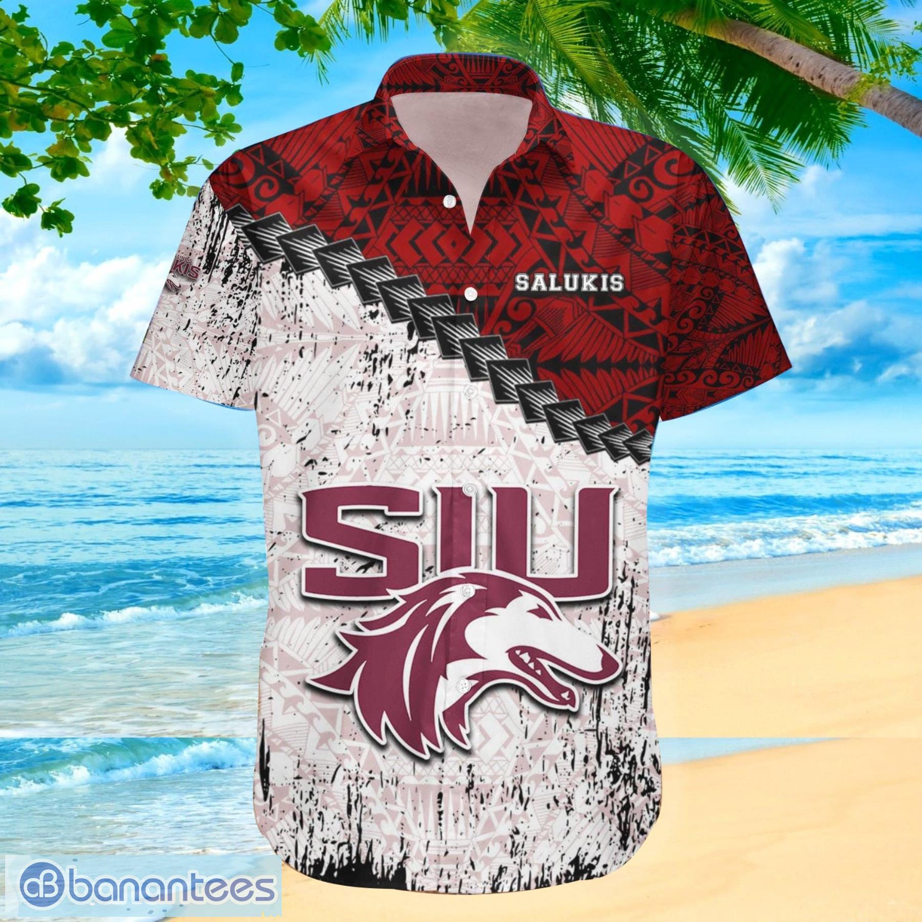 Southern Illinois Salukis NCAA Fans Grunge Polynesian Tattoo Summer Gift Hawaiian Shirt Product Photo 1 Southern Illinois Salukis NCAA Fans Grunge Polynesian Tattoo Summer Gift Hawaiian Shirt Product Photo 1