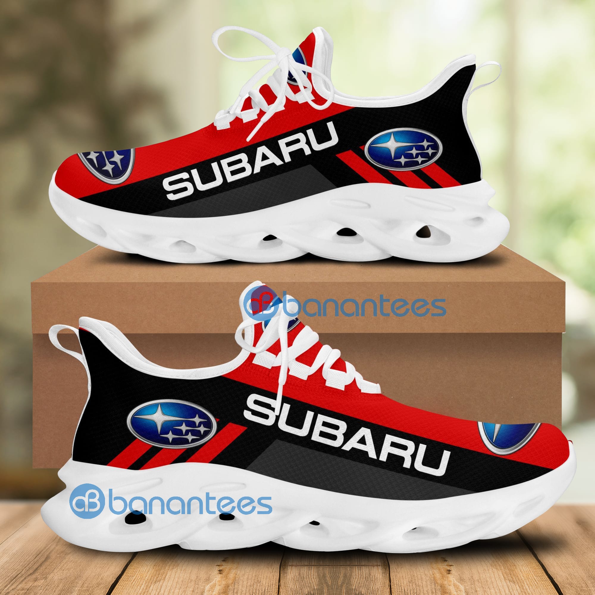subaru bs running shoes red max soul shoes 1 image Subaru Bs Running Shoes Red Max Soul Shoes - Subaru Bs Running Shoes Ver 6 (Red)_2
