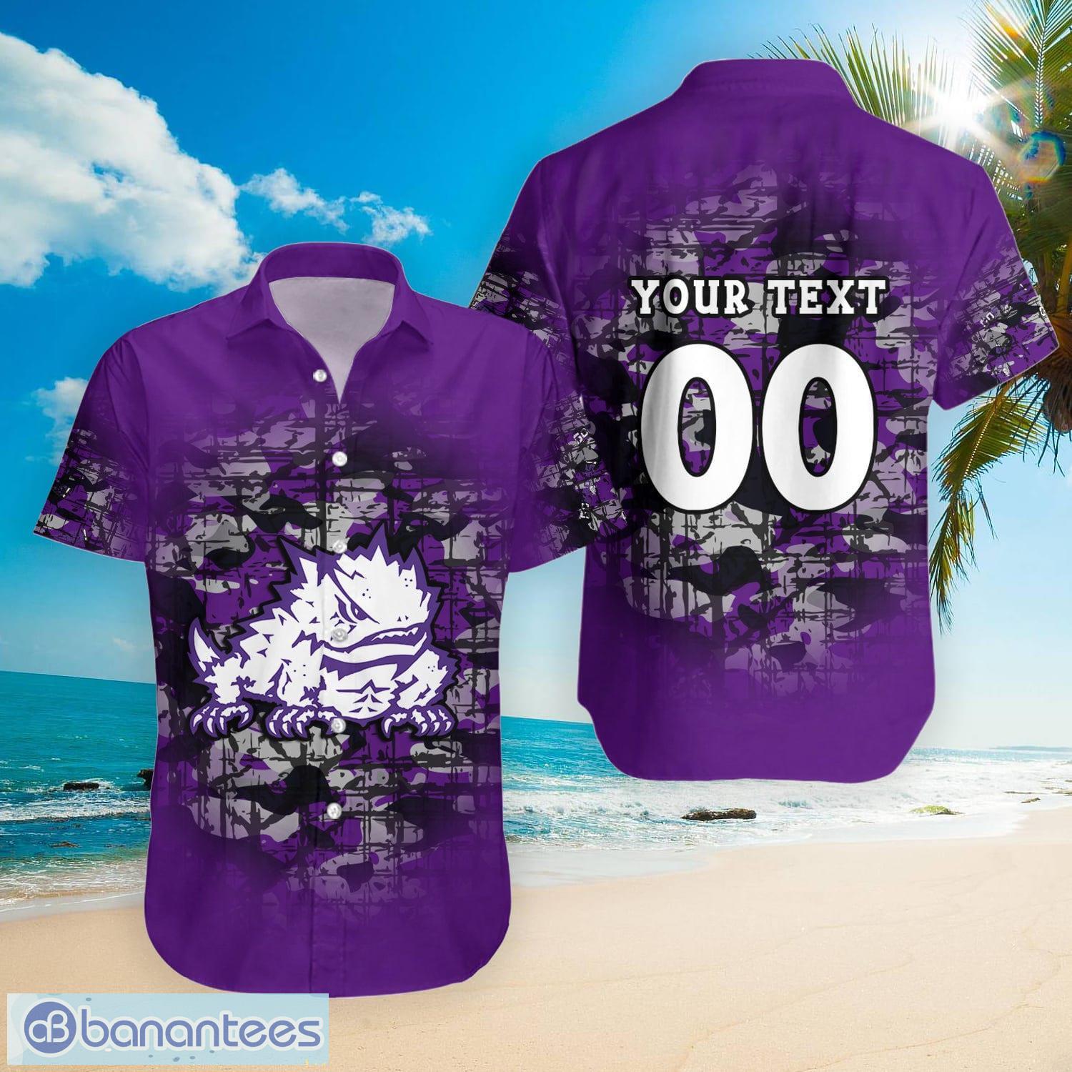 Available] Get New Custom TCU Horned Frogs Jersey Purple