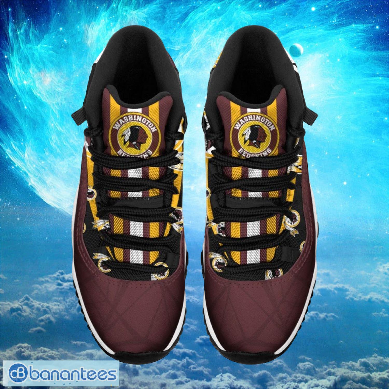 Washington Redskins NFL Air Jordan 11 Sneakers Shoes Gift For Fans Product Photo 2