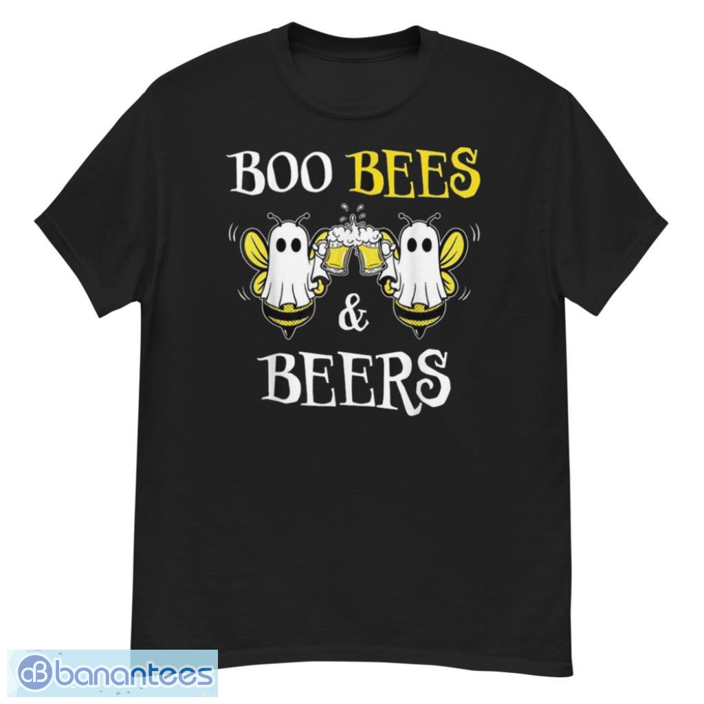 Boo Bees Beers Couples Halloween Custum T-Shirt Product Photo 1