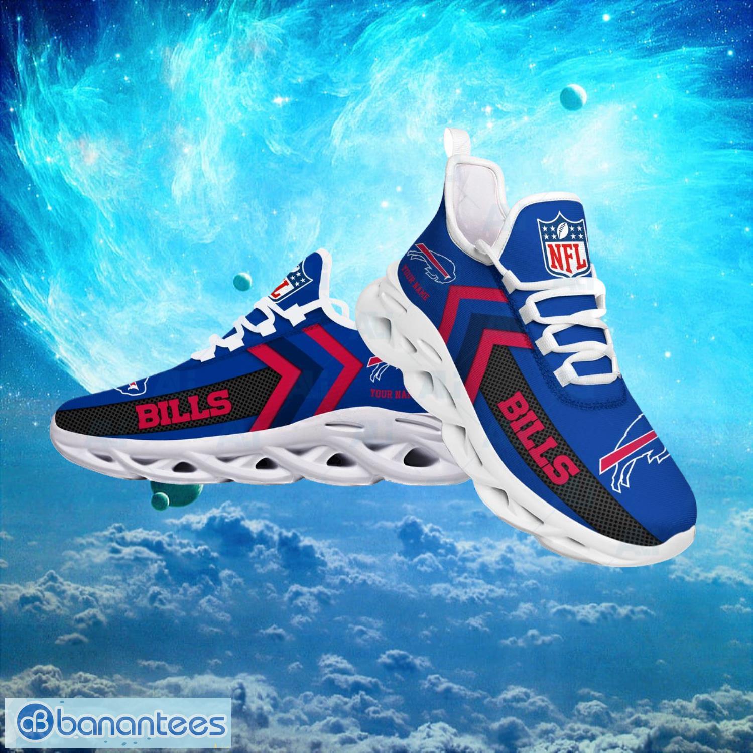 Buffalo Bills NFL Logo Fans Custom Name Max Soul Shoes Product Photo 2