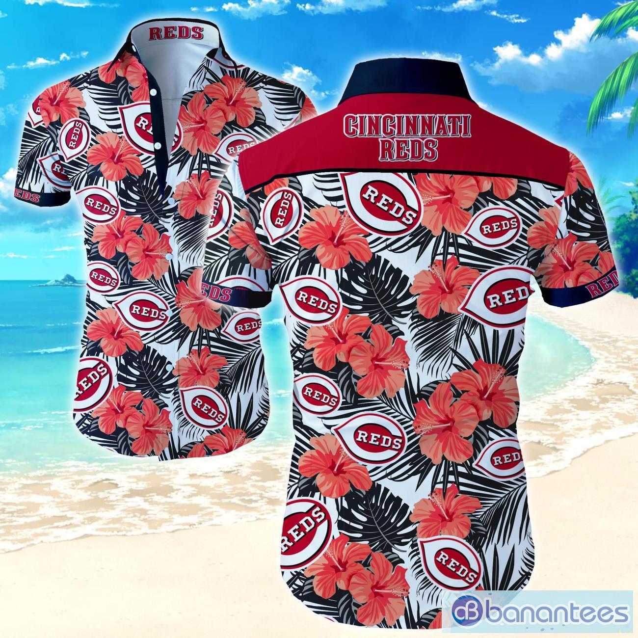 Cincinnati Reds Hawaiian Shirt Cincinnati Reds Tropical Aloha